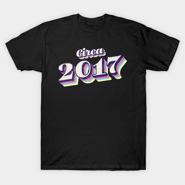 2017 Birthday T-Shirt by Vin Zzep